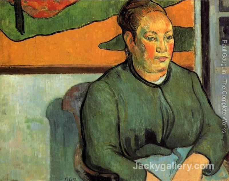 Madame Roulin by Paul Gauguin paintings reproduction